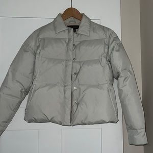 Banana republic puffer coat